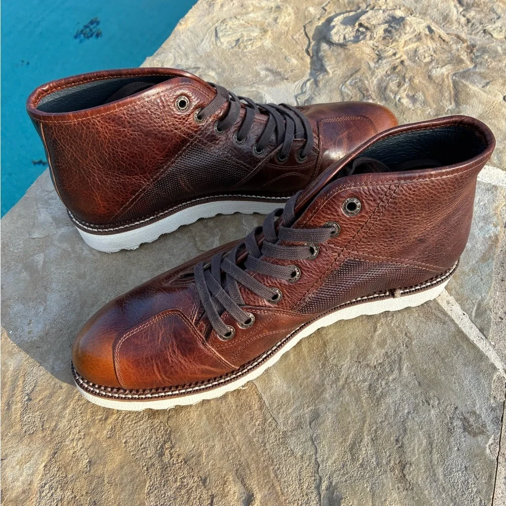 Novalo Men’s Laceup Chukka Boots